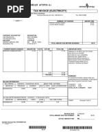 Tax Invoice (Electricity) : Syarikat Sesco Berhad (672931-A)