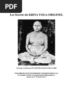 Les Secrets Du KRIYA YOGA ORIGINEL PDF