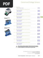 Catalogue - Current and Voltage Sensors