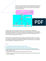 Langkah-Langkah Konfigurasi NAT Secara Statik Menggunakan Aplikasi Paket Tracer Adalah Sebagai Berikut