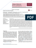 Tear Cytokines As Biomarkers For Chronic GVHD