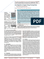 Geotechnical Investigation of Upper Keng Tawng Dam