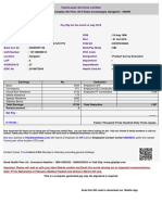 Teamlease Services Limited: Pay Slip For The Month of July 2019