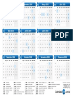 Calendário 2030 PDF