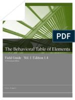 The Behavioral Table of Elements v1.4 1 PDF