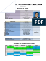 Registro Del Tutor 2018-2019