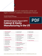 Cabinet & Vanity Manufacturing in The US Industry Report