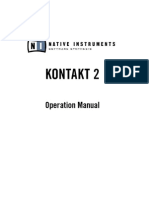 Kontakt 2 English Manual