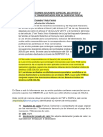 Reglamento Del Régimen Aduanero Especial de Envíos o Paquetes Postales Transportados Por El Servicio Postal