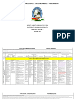 Articulación de Campos y Áreas de Saberes y Conocimiento12