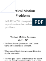 Vertical Motion