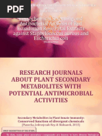 Phytochemical Screening and Antibacterial Analysis of Red Ecuadorian Rose Petal Extracts Against Staphylococcus Aureus and Escherichia Coli