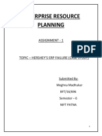 Enterprise Resource Planning: Assignment - 1