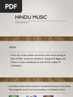 Hindu Music: Caldito, Jemmalyn C