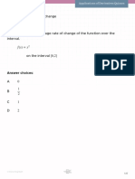 140 Average Rate of Change