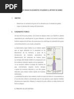 Gedeterminacion de Grasa Gerber