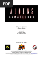 Aliens Armageddon Arcade Manual