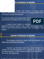 Shear Stresses in Beams