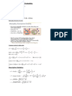 Stats Formula Sheet