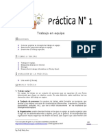 Práctica #1 - Trabajo en Equipo