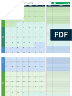 IC 2020 Yearly Calendar With Notes 8583