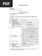 Allotment Letter Draft