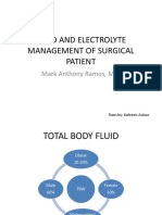 Fluid and Electrolyte Management of Surgical Patient PDF