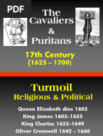 17th Century - Cavaliers & Puritans