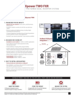 Flexpower Two FXR: Fully Pre-Wired Dual Inverter System