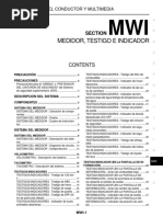 Medidor, Testigo E Indicador: Section