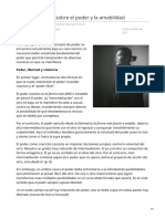 Byung-Chul Han: Sobre El Poder y La Amabilidad: Inicio