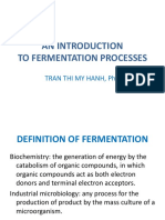 An Introduction To Fermentation Processes