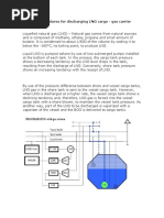 On Board Procedures For LNG Discharge