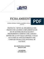 Ficha Ambiental Proyecto Zanahoria