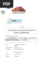 Fencyt 2019 Ciencias Ambientales Galletas Con Harina de Moringa