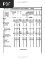 Proforma Antropométrica Nivel 1 I.S.A.K