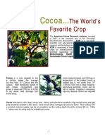 Growing Cocoa... Growing Cocoa... : The World's The World's Favorite Crop Favorite Crop