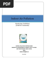 Draft Monitoring Protocol of Indoor Air Quality