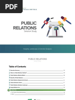 ANA Public Relations Solution Study