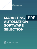 ANA Marketing Automation Software Selection