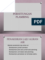 Perhitungan Plumbing