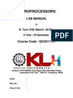 MP Lab Manual (2019-20) PDF