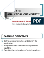 Complexometric Titration