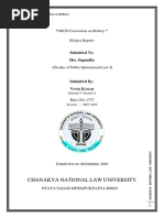 Chanakya National LAW University: (Project Report)