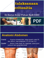 Peritonotis Bedah - Dr. Surya Andi Pohan - 16 April 2013