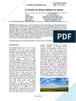 Future and Scope of Wind Energy in India PDF