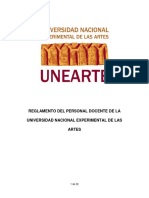 Reglamento de Los Docentes Unearte (17 Septiembre 2015) (Web)