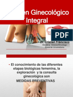 Examen Ginecologico Integraal