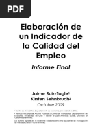 Jaime Ruiz Tagle y Kirsten Sehnbruch Elaboracion en Un Indicador de La Calidad Del Empleo