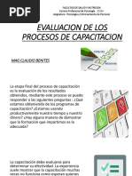 Evaluacion Capacitacion